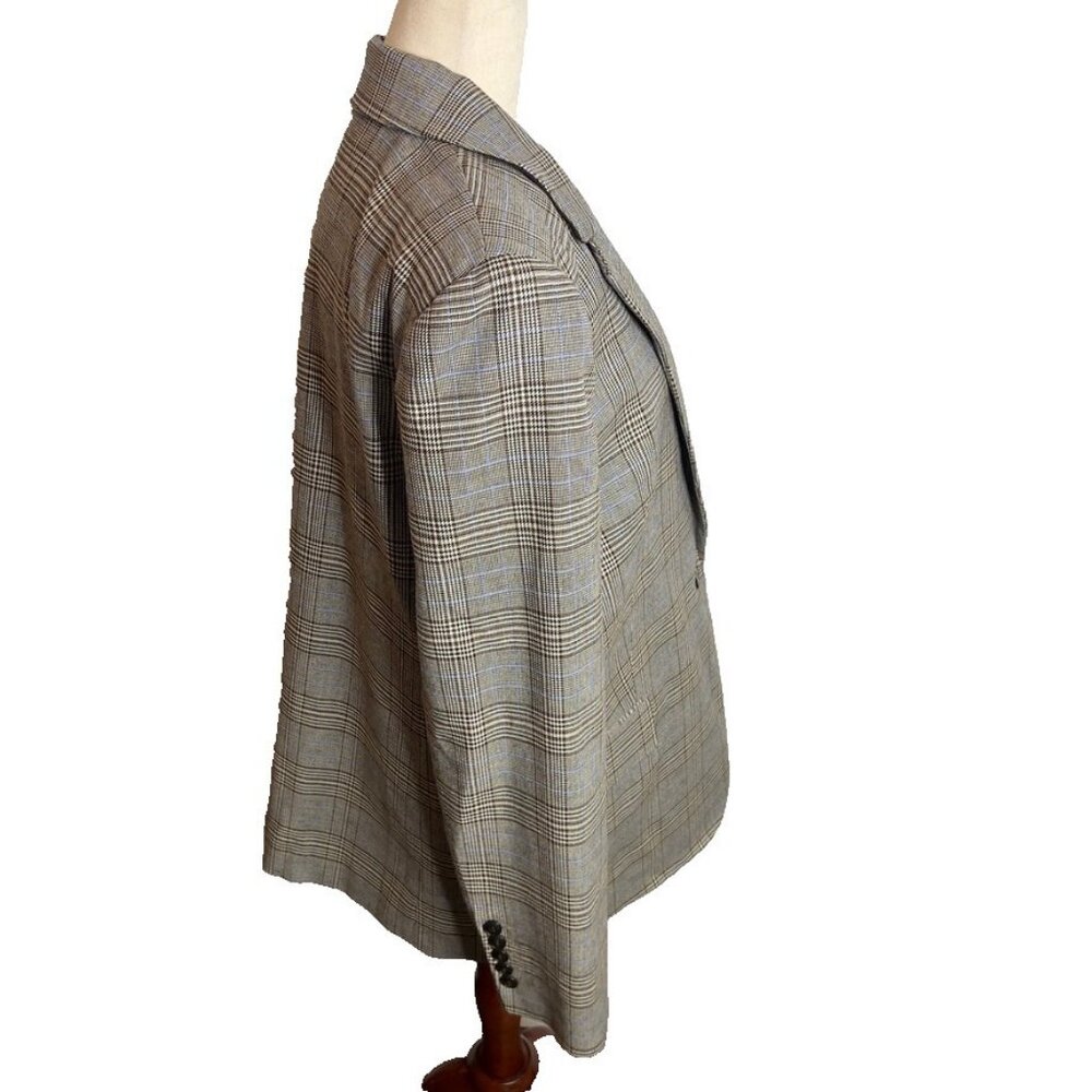 Madewell $238 The Kline Blazer Cooper Plaid Size 10 NS377 - Picture 6 of 14